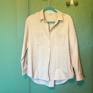 Madewell speckled flannel